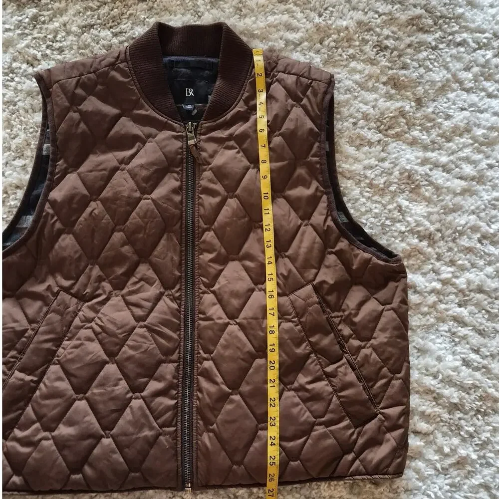 Banana Republic Luis Quilted Vest in Brown